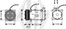 Diederichs DCK1160 - Kompressor, kondisioner furqanavto.az