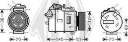 Diederichs DCK1103 - Kompressor, kondisioner furqanavto.az
