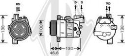 Diederichs DCK1102 - Kompressor, kondisioner furqanavto.az