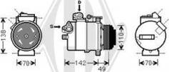 Diederichs DCK1119 - Kompressor, kondisioner furqanavto.az