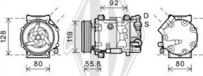 Diederichs DCK1188 - Kompressor, kondisioner furqanavto.az