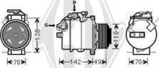 Diederichs DCK1124 - Kompressor, kondisioner furqanavto.az