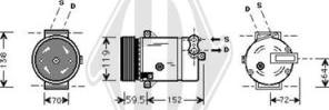 Diederichs DCK1394 - Kompressor, kondisioner furqanavto.az