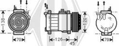 Diederichs DCK1340 - Kompressor, kondisioner furqanavto.az