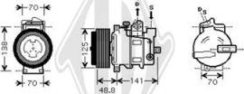 Diederichs DCK1350 - Kompressor, kondisioner furqanavto.az