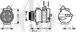 Diederichs DCK1358 - Kompressor, kondisioner furqanavto.az