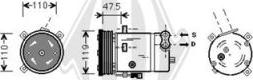 Diederichs DCK1384 - Kompressor, kondisioner furqanavto.az