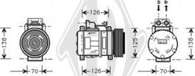 Diederichs DCK1329 - Kompressor, kondisioner furqanavto.az