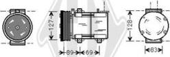 Diederichs DCK1255 - Kompressor, kondisioner furqanavto.az