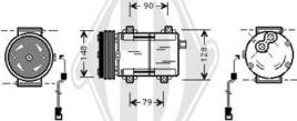 Diederichs DCK1250 - Kompressor, kondisioner furqanavto.az