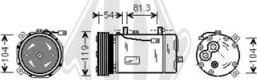 Diederichs DCK1252 - Kompressor, kondisioner furqanavto.az