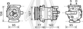 Diederichs DCK1280 - Kompressor, kondisioner furqanavto.az