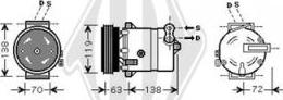 Diederichs DCK1221 - Kompressor, kondisioner furqanavto.az