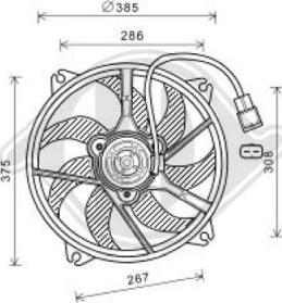 Diederichs DCL1052 - Fen, radiator furqanavto.az