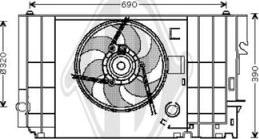 Diederichs DCL1065 - Fen, radiator furqanavto.az