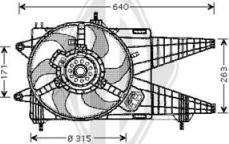 Diederichs DCL1085 - Fen, radiator furqanavto.az