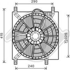 Diederichs DCL1078 - Fen, radiator furqanavto.az