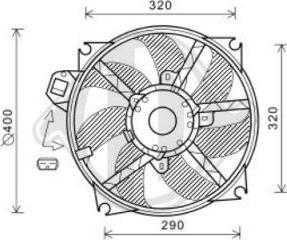 Diederichs DCL1191 - Fen, radiator furqanavto.az