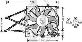 Diederichs DCL1147 - Fen, radiator furqanavto.az