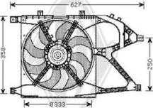 Diederichs DCL1158 - Fen, radiator furqanavto.az