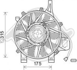 Diederichs DCL1160 - Fan, kondisioner, kondisioner furqanavto.az