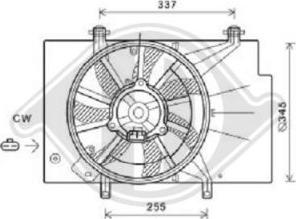 Diederichs DCL1108 - Fen, radiator furqanavto.az