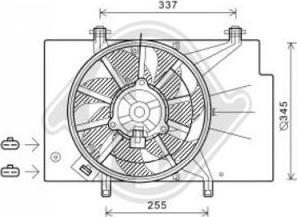 Diederichs DCL1110 - Fen, radiator furqanavto.az