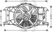 Diederichs DCL1189 - Fen, radiator furqanavto.az