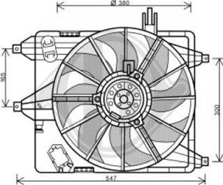 Diederichs DCL1185 - Fen, radiator furqanavto.az