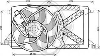 Diederichs DCL1130 - Fen, radiator www.furqanavto.az