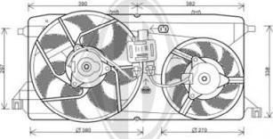 Diederichs DCL1132 - Fen, radiator www.furqanavto.az