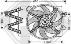 Diederichs DCL1128 - Fen, radiator furqanavto.az