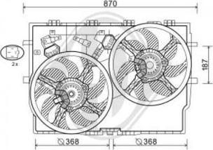 Diederichs DCL1300 - Fen, radiator furqanavto.az