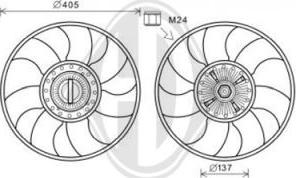 Diederichs DCL1303 - Fen, radiator furqanavto.az