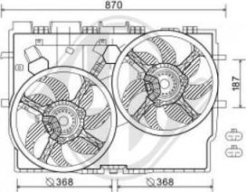 Diederichs DCL1291 - Fen, radiator furqanavto.az