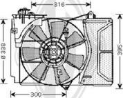 Diederichs DCL1204 - Fen, radiator furqanavto.az