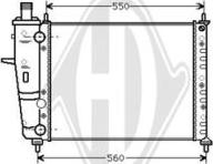 Diederichs DCM1952 - Radiator, mühərrikin soyudulması furqanavto.az