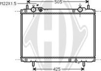 Diederichs DCM1936 - Radiator, mühərrikin soyudulması furqanavto.az