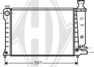 Diederichs DCM1656 - Radiator, mühərrikin soyudulması furqanavto.az