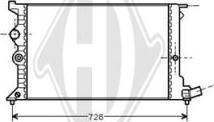 Diederichs DCM1671 - Radiator, mühərrikin soyudulması furqanavto.az