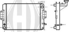 Diederichs DCM1745 - Radiator, mühərrikin soyudulması furqanavto.az