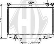 Diederichs DCM1775 - Radiator, mühərrikin soyudulması furqanavto.az