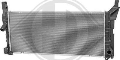 Diederichs DCM3959 - Radiator, mühərrikin soyudulması furqanavto.az