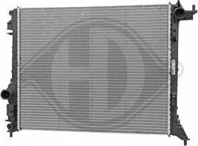 Diederichs DCM3927 - Radiator, mühərrikin soyudulması furqanavto.az