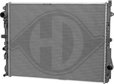 Diederichs DCM3976 - Radiator, mühərrikin soyudulması www.furqanavto.az