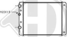 Diederichs DCM3419 - Radiator, mühərrikin soyudulması furqanavto.az