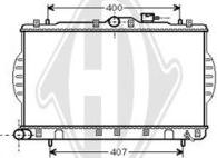 Diederichs DCM3645 - Radiator, mühərrikin soyudulması furqanavto.az