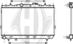 Diederichs DCM3669 - Radiator, mühərrikin soyudulması furqanavto.az