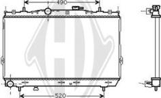 Diederichs DCM3660 - Radiator, mühərrikin soyudulması furqanavto.az