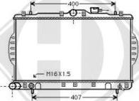 Diederichs DCM3683 - Radiator, mühərrikin soyudulması furqanavto.az